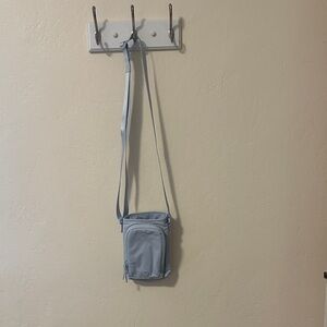 Lululemon Light Blue Crossbody Bottle Holder / Organizer Bag